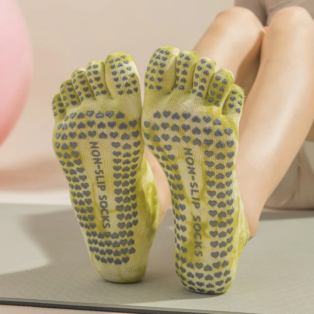 Women Five Toe Yoga Socks