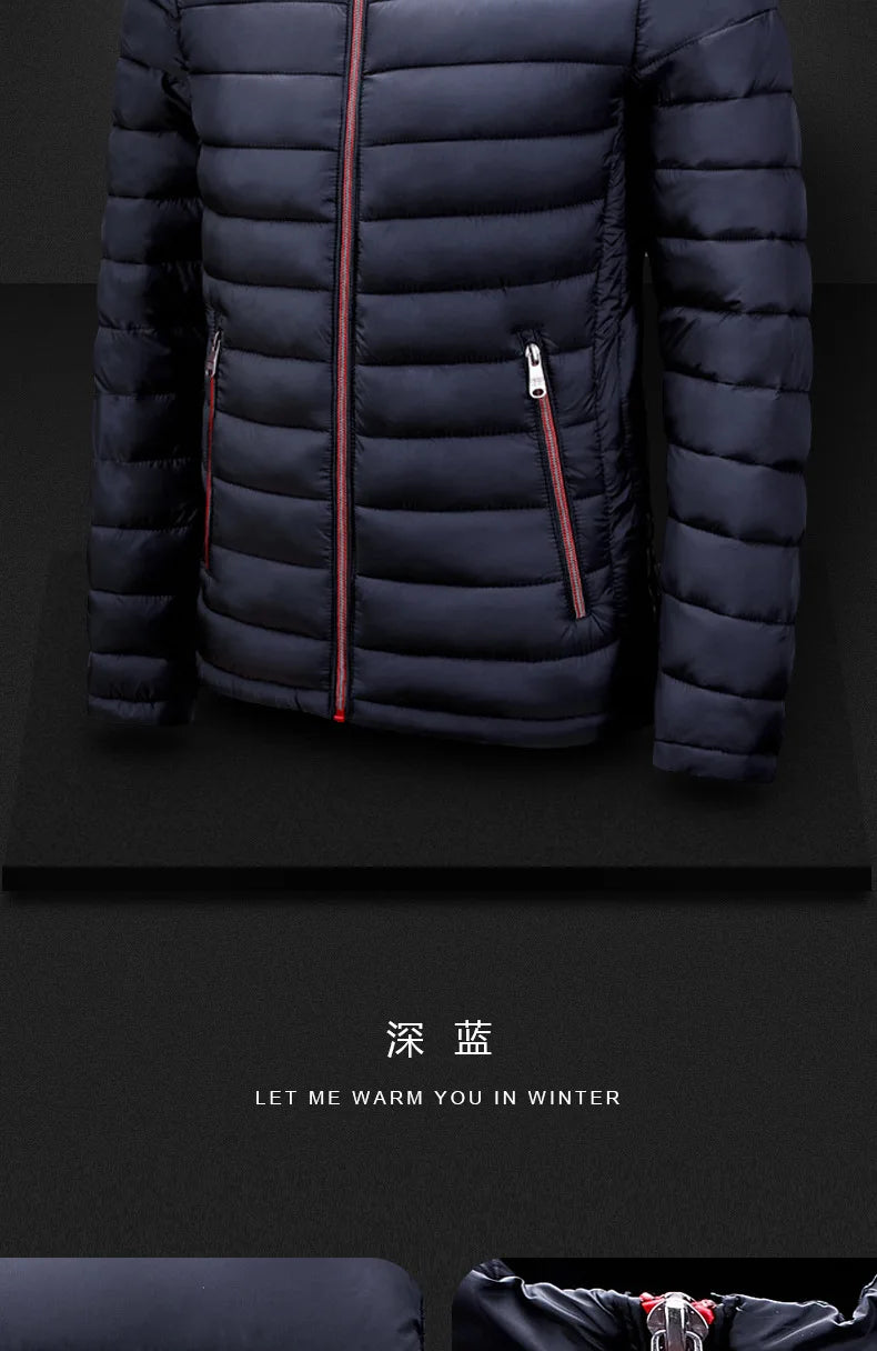 Men Lightweight Cotton Jacket
