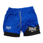 Men 2 In 1 Running Shorts