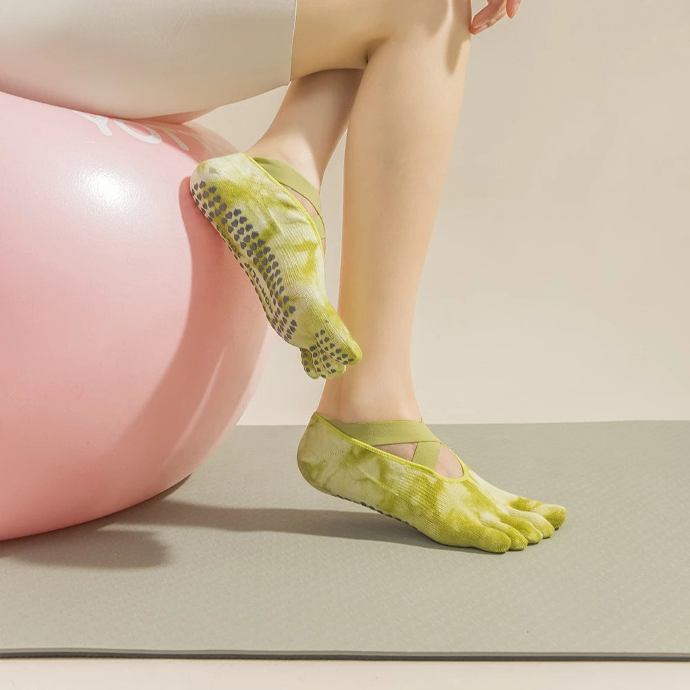 Women Five Toe Yoga Socks