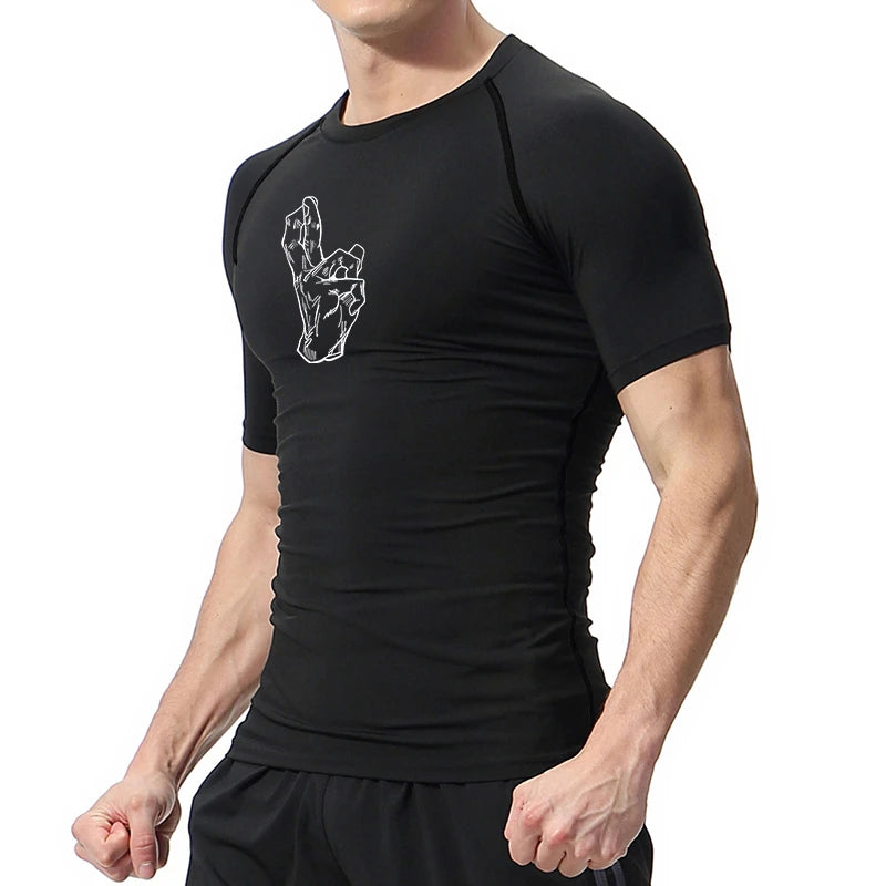 Men Compression Sport Tee