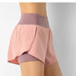 Women Double Layer Shorts