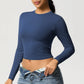 Women Long Sleeve Yoga Top