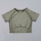 Women Seamless Crop Top