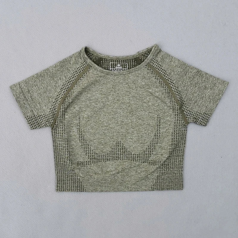Women Seamless Crop Top