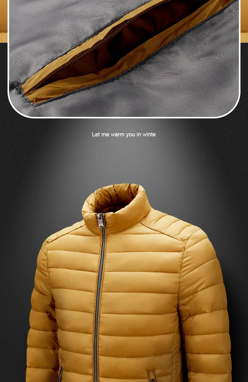 Men Lightweight Cotton Jacket