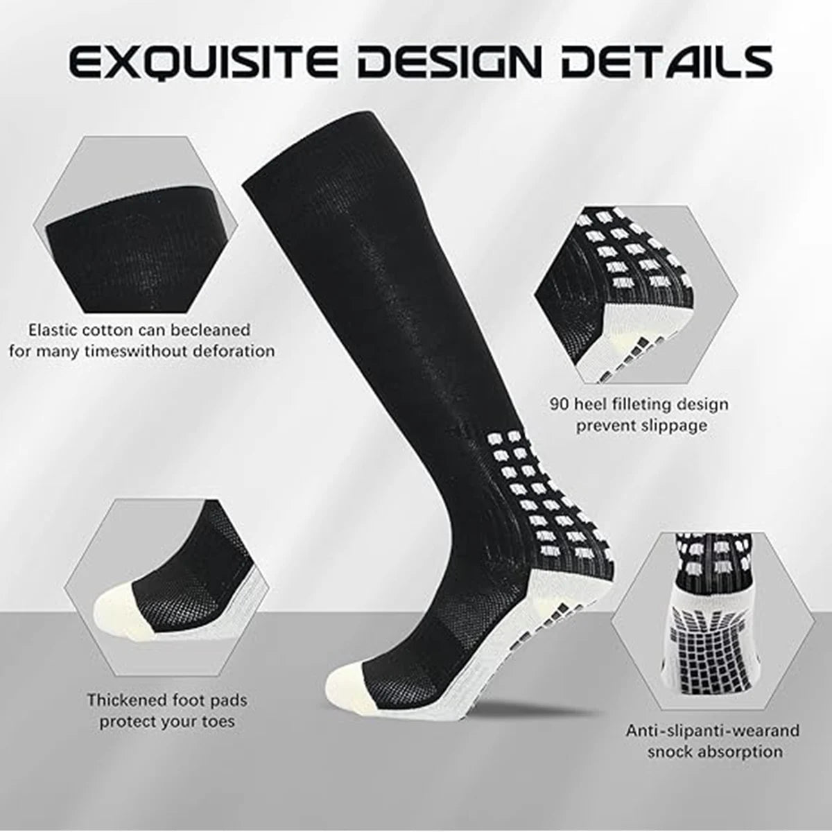 Anti Slip Soccer Socks