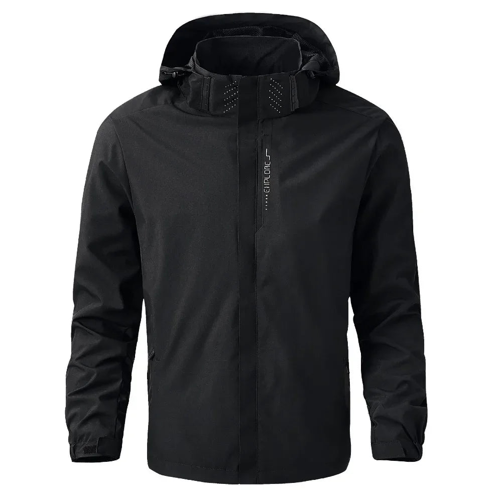 Men Waterproof Windbreaker
