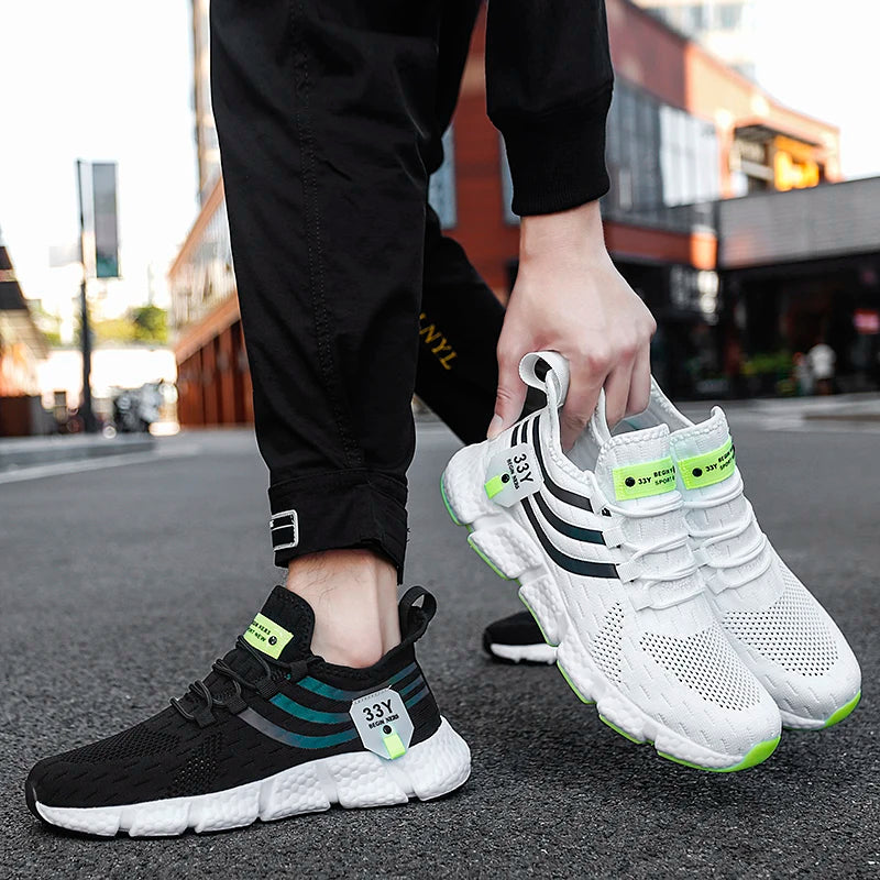 Men Breathable Running Sneakers