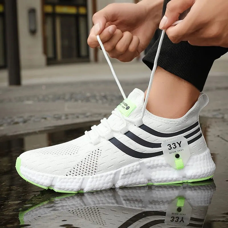 Men Breathable Running Sneakers