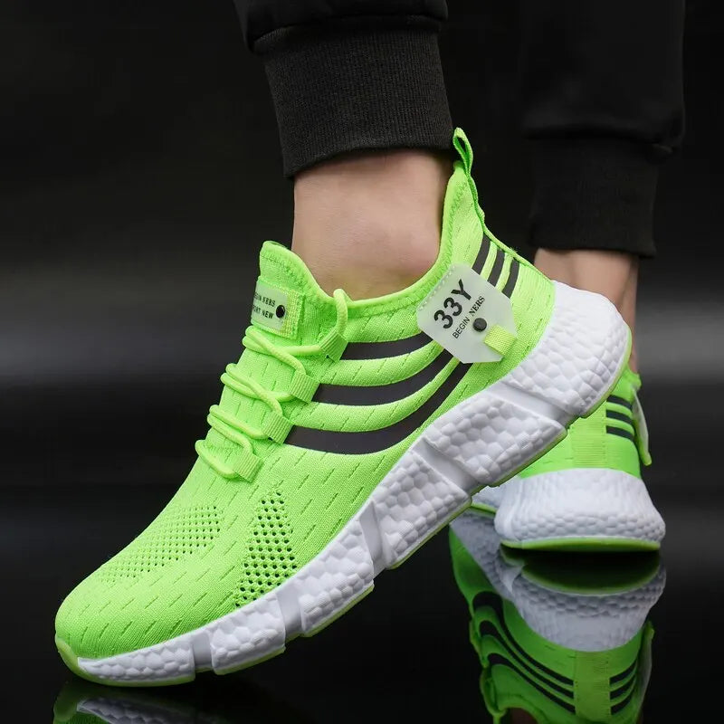 Men Breathable Running Sneakers