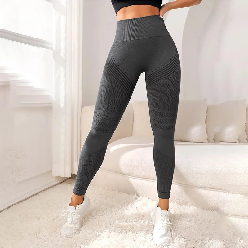Women Mesh High Waist Leggings