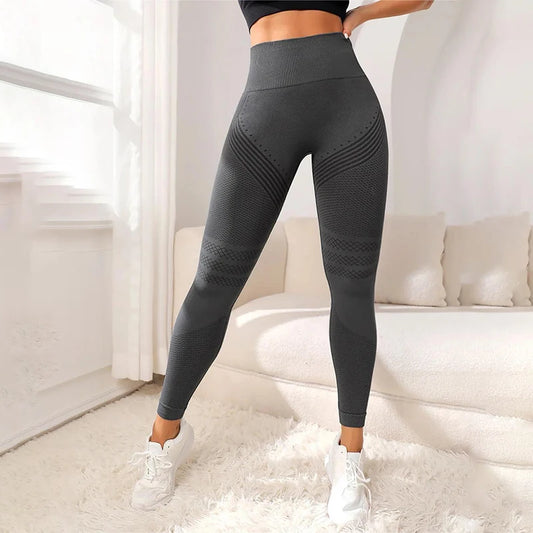 Women Mesh High Waist Leggings