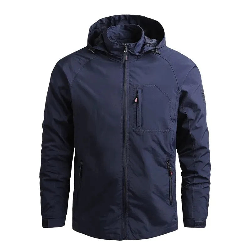 Men Waterproof Windbreaker Jacket