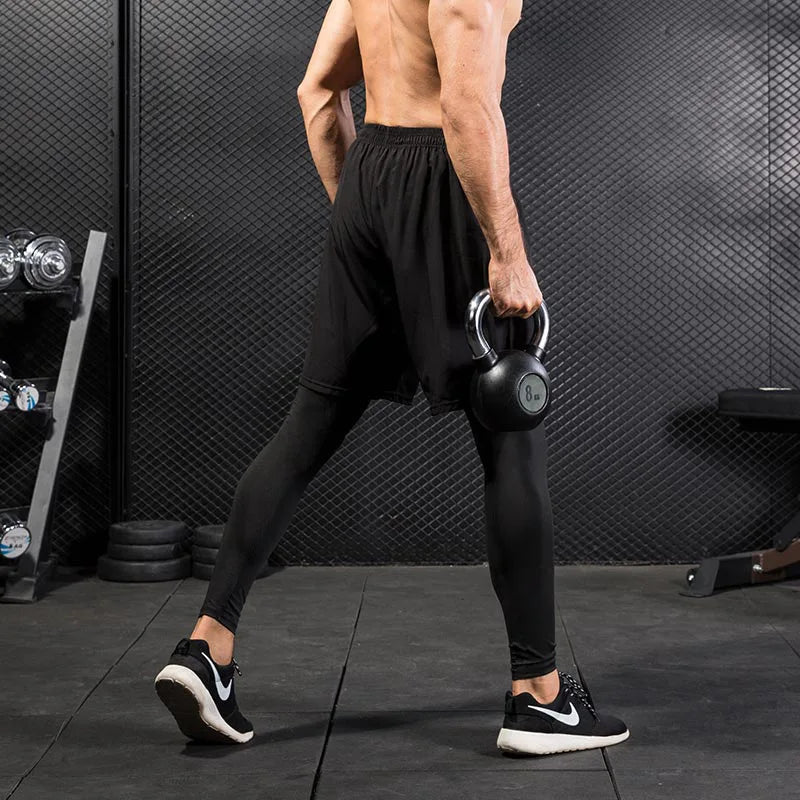 Men 2 In 1 Sport Pants