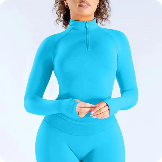 Women Slim Fit Running Jacket