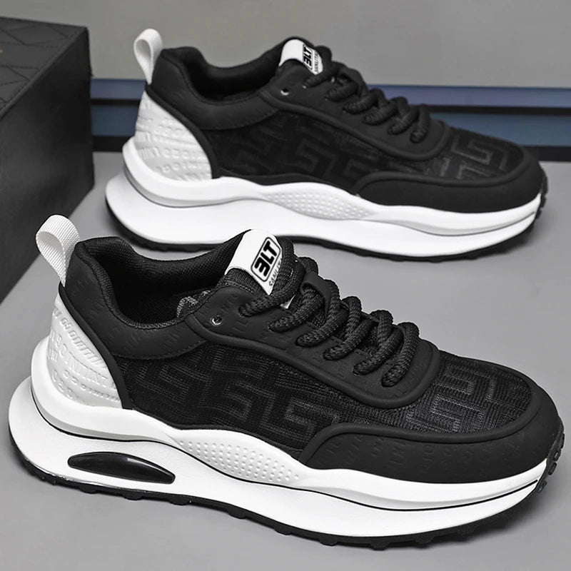 Men Knit Running Sneakers
