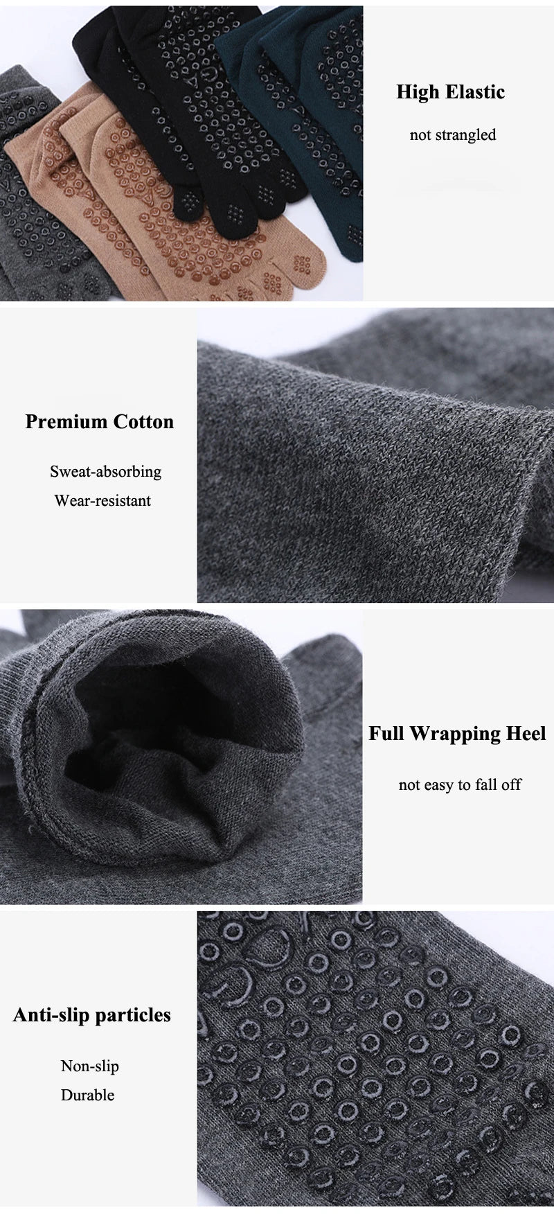 Five Toe Yoga Socks