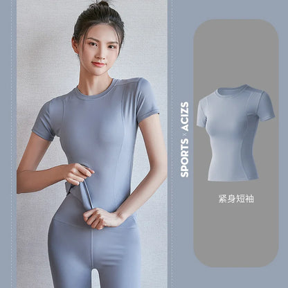 Women Quick Dry Fitness Tee