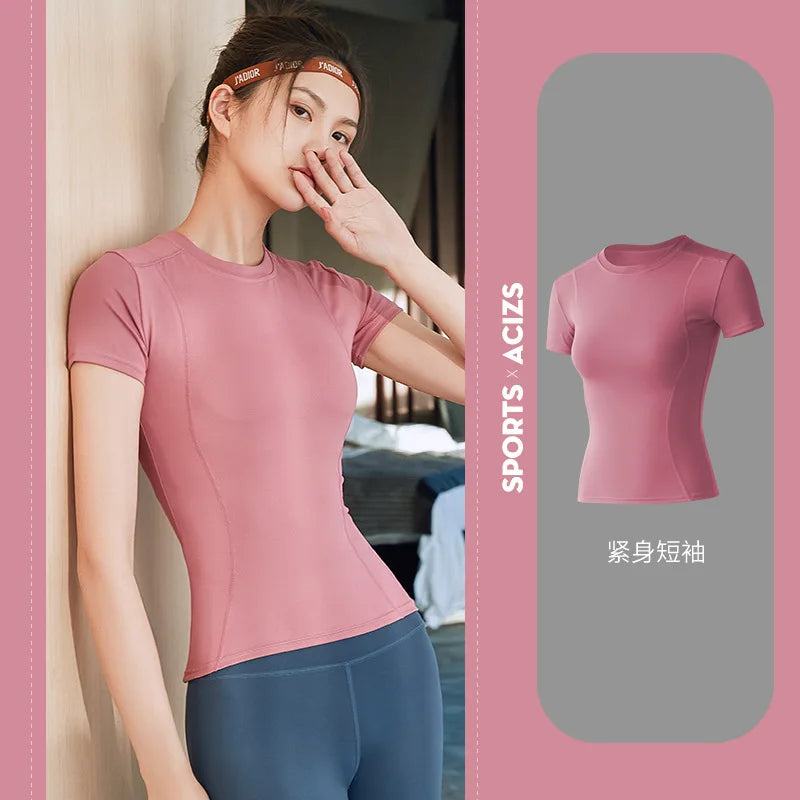 Women Quick Dry Fitness Tee