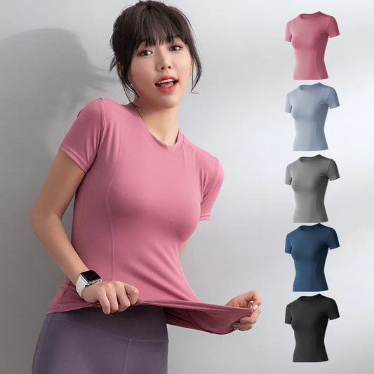 Women Quick Dry Fitness Tee